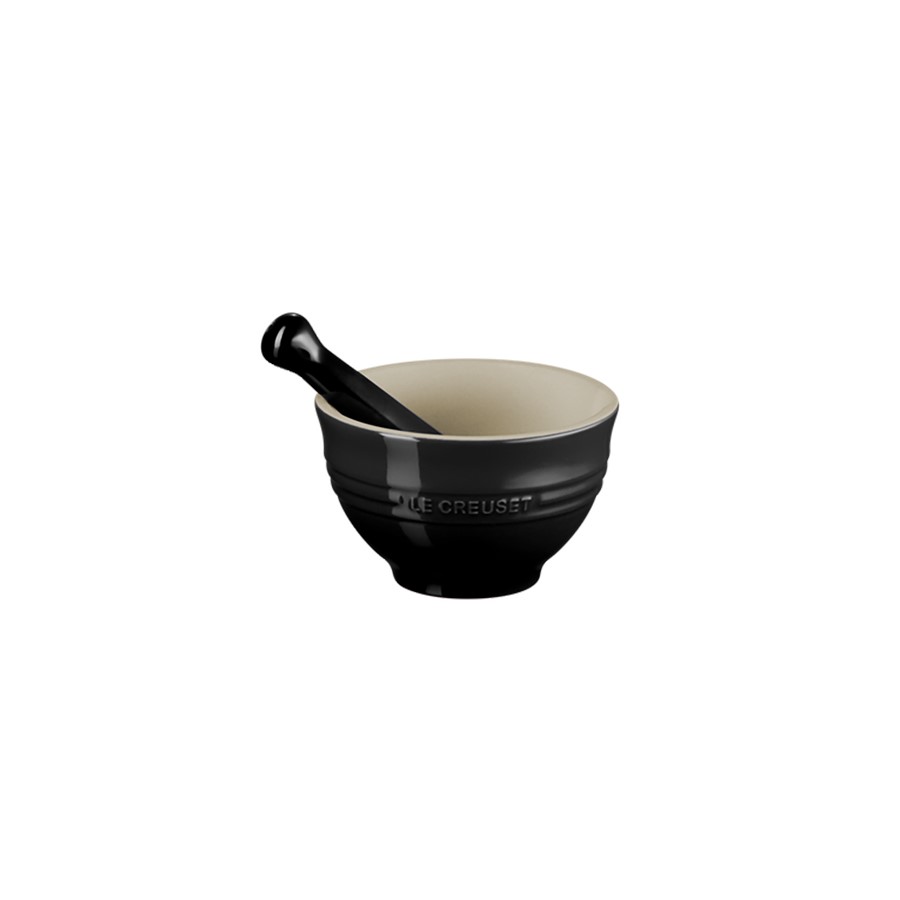 Le Creuset Mortar & Pestle Black Onyx Image