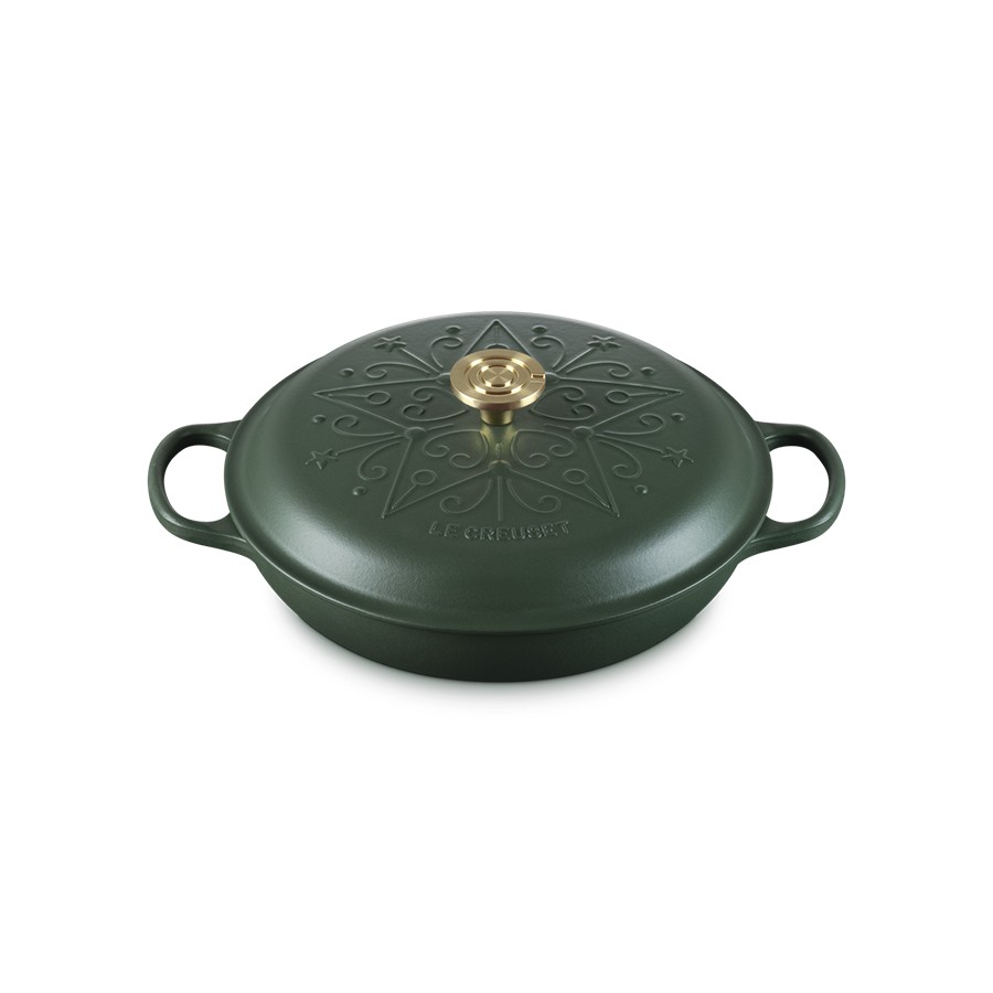 product image Le Creuset Xmas Low Casserole Foret 30cm 