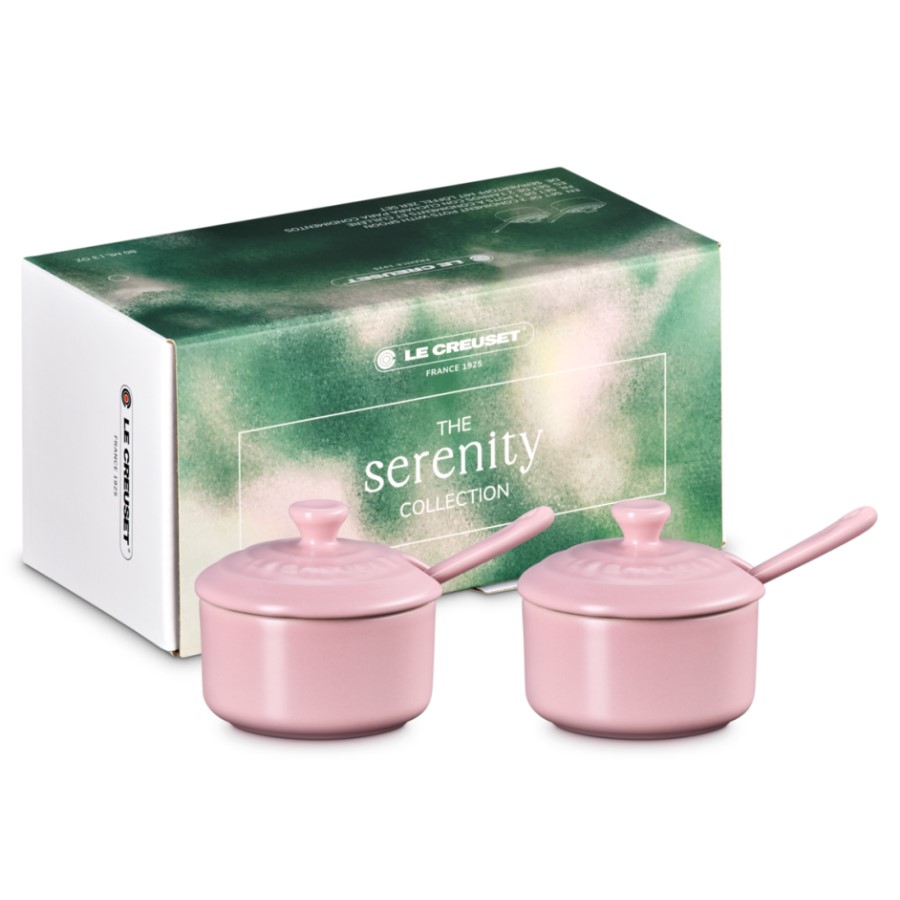 product image Le Creuset Set of 2 Condiment Pot S/Pink 0.08 L