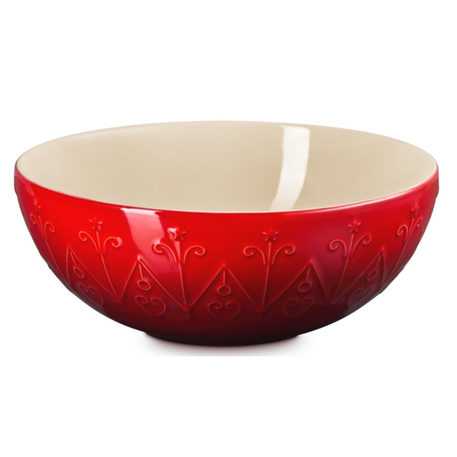 product image Le Creuset Xmas Etoile Bowl Cerise 3 L 3.00 L