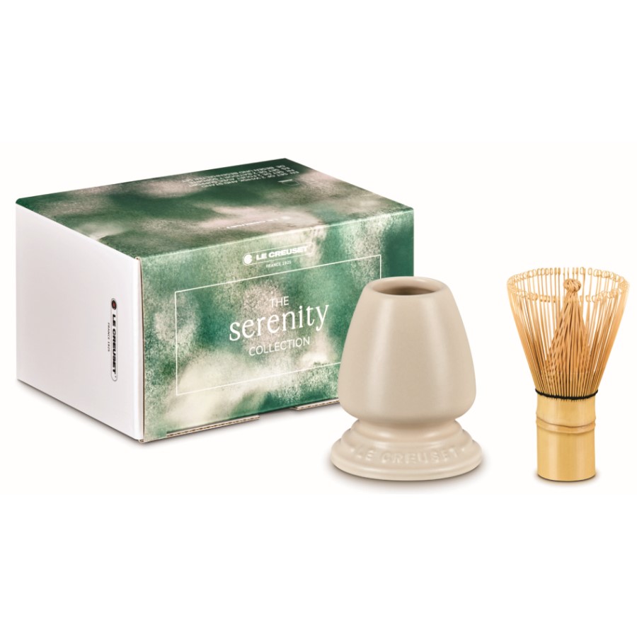 product image Le Creuset Matcha Whisk & Stand Brioche 