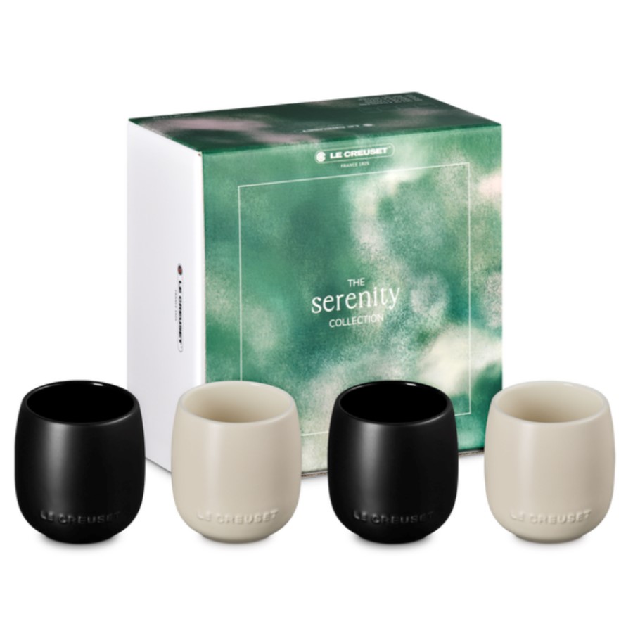 product image Le Creuset 4 Tumbler S/Blk & Bro. 380 ml 
