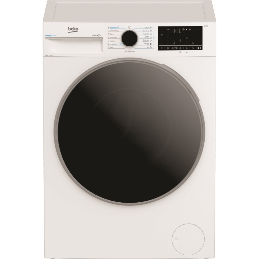 product image Beko 8 Kg Washing Machine Wht. 1200 rpm H 84.50 cm x W 60.00 cm x D 55.00 cm