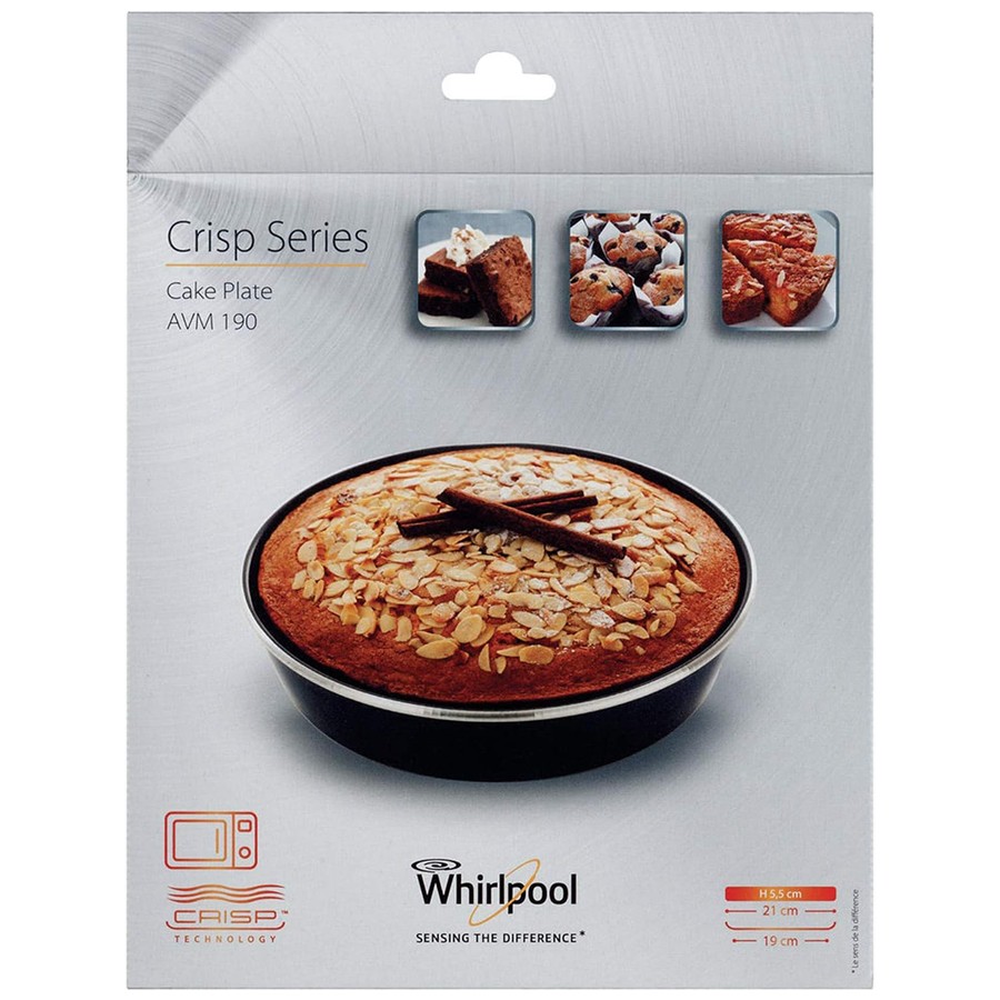 product image Whirlpool Cake Dish Black 19 cm 