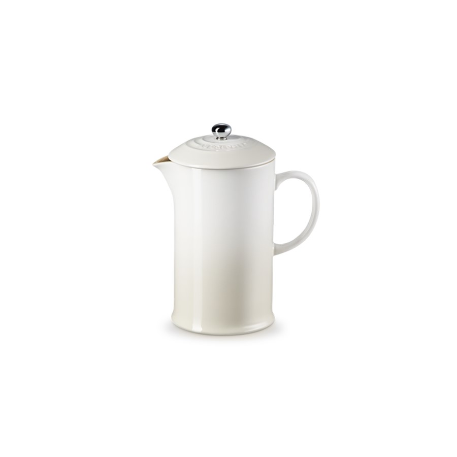 Le Creuset Coffee Pot & Press Meringue 1 Image