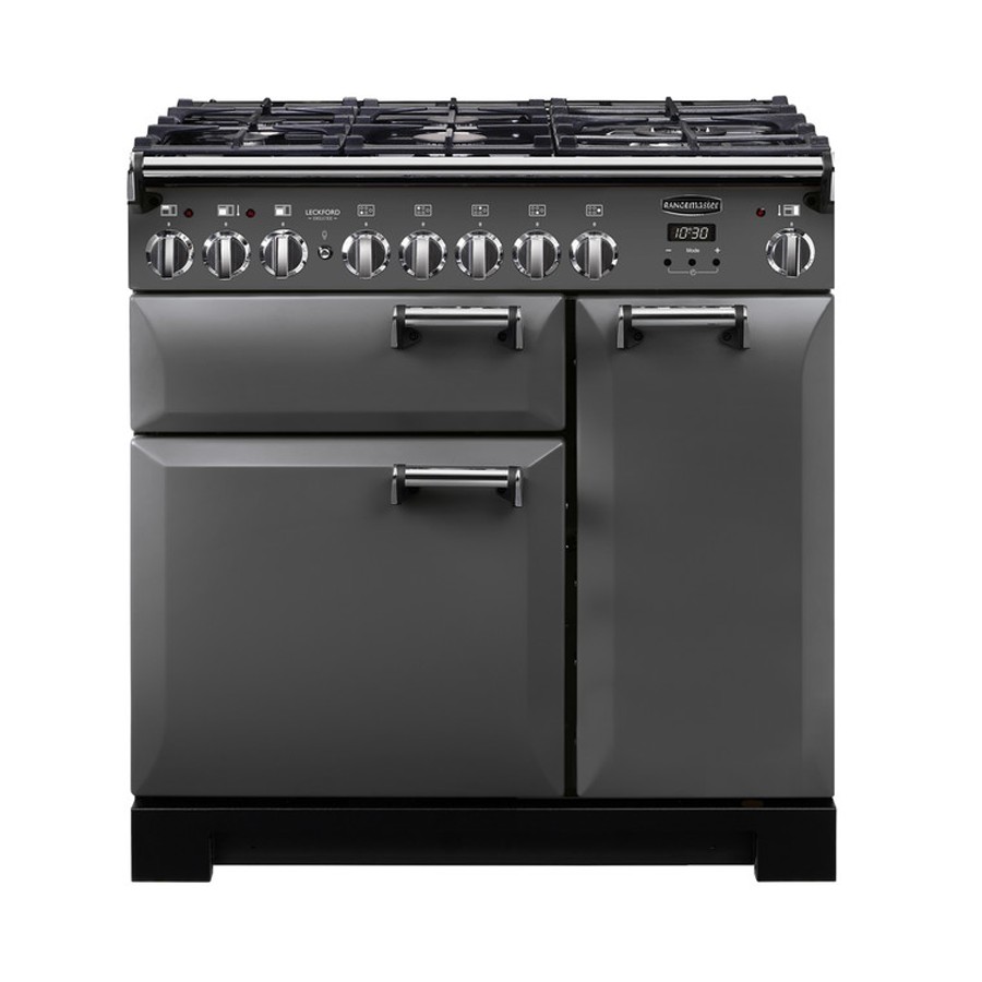 product image RangeM Cooker Leckford Deluxe 90 Dual Fuel Slate/Chrome