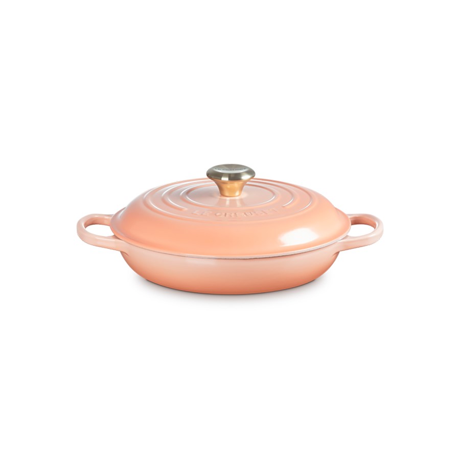 product image Le Creuset Low Casserole Peche 26 cm 