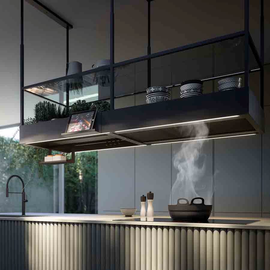 product image Falmec Hood Spazio S/Steel 180 cm 220-240V ~ 50-60Hz 600 m3/h With Filter