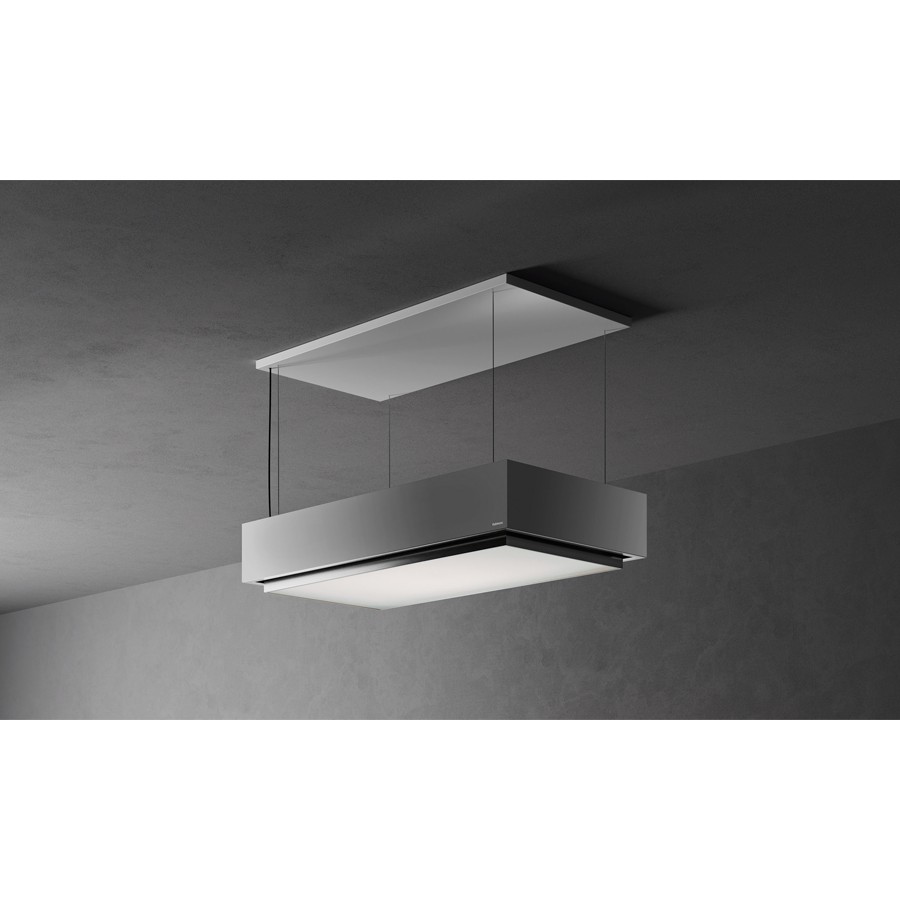 product image Falmec Levante Island Hood White Glass 220-240V ~ 50-60Hz 600 m3/h 120 cm 
With Filter