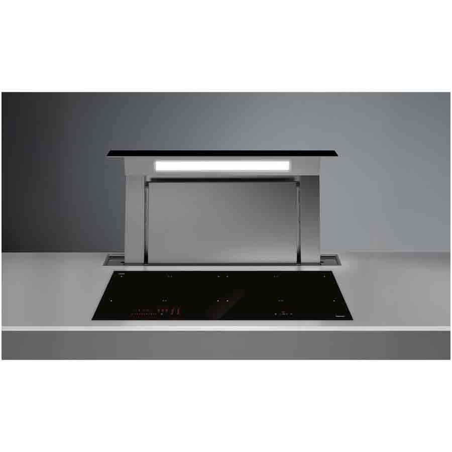 product image Falmec Hood Downdraft Black Glass 120 cm E.P.CAP. (W/O Motor) RAL 9005 220-240V ~ 50-60Hz Without Filter