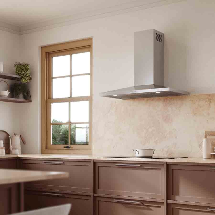 product image Falmec Hood Mizar Wall 60 cm - 800 m3/h S/Steel 220-240V 50-60Hz  With Filter