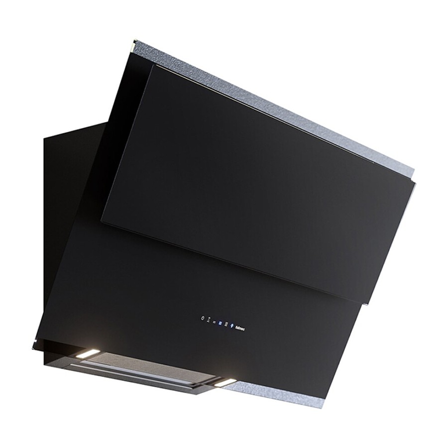 product image Falmec Hood Verso Easy Black Glass 85 cm RAL 9005 220-240V ~ 50-60Hz 800 m3/h With Filter