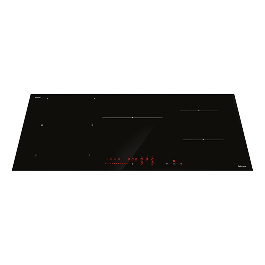 product image Falmec Induction Hob 5 Zones 90 cm Black Zones With Hood Control RAL 9005  
220-240V ~ 50-60Hz