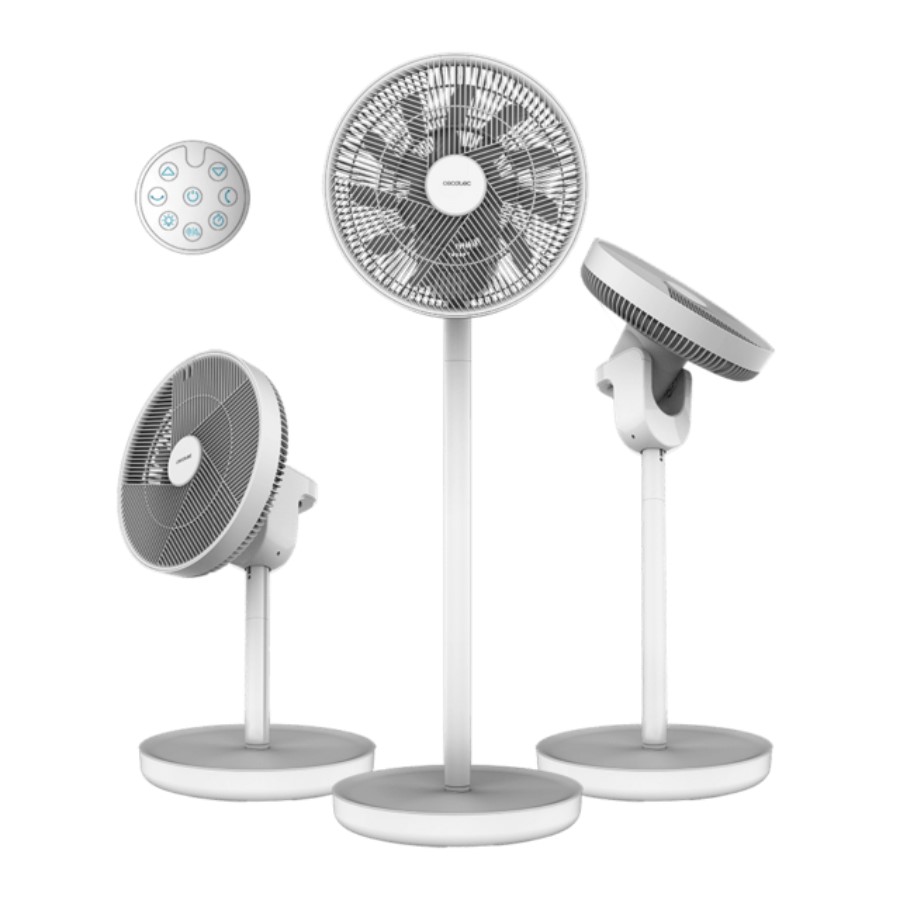 product image Cecotec Portable Cordless Stand Fan 3-in-1 Cordless Battery-Powered