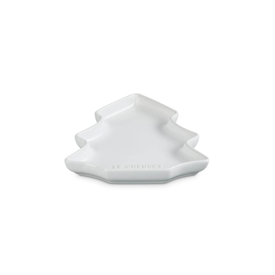 product image Le Creuset Tree Dessert Plate White 19cm 