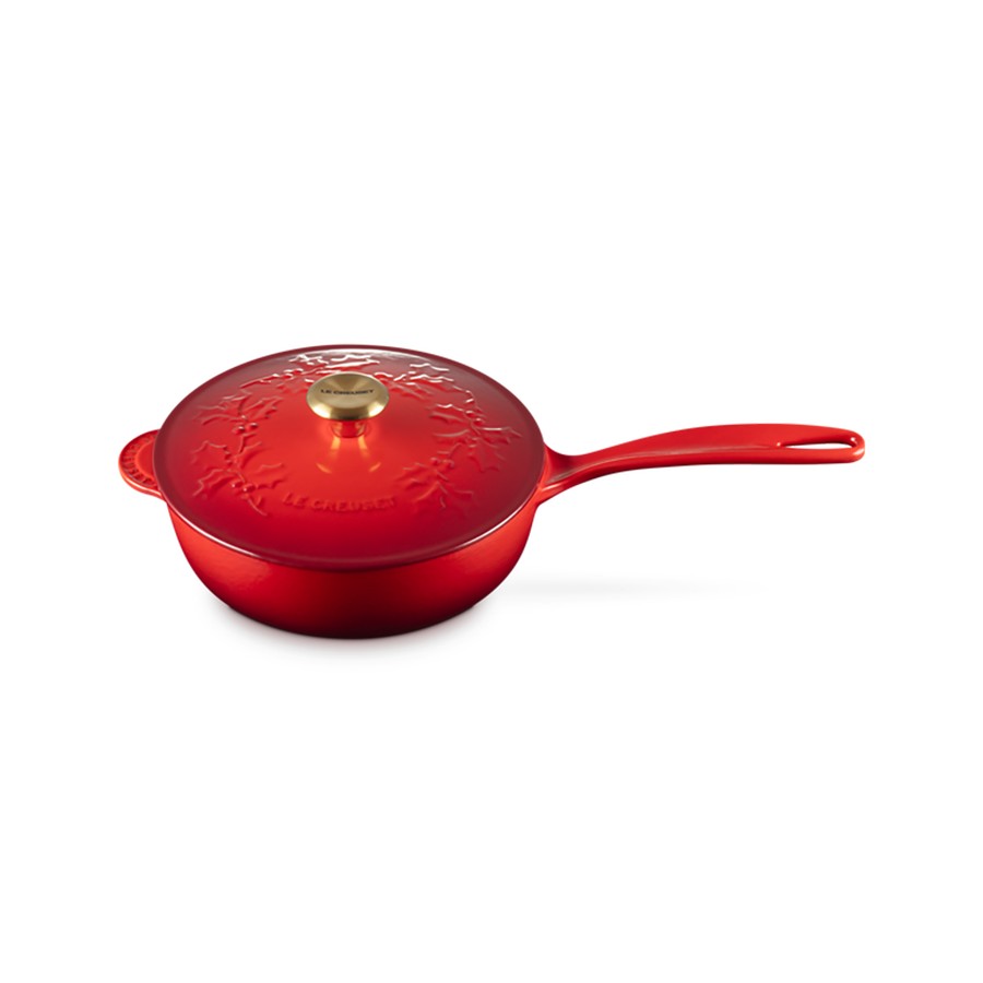 product image Le Creuset Holly Saucier Pan Cerise 21cm 