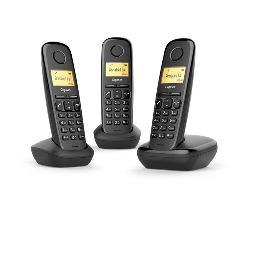 product image Gigaset Trio Black Telephone 